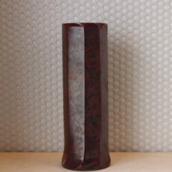 鋳銅八角花器