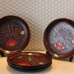 茶托 古代塗(梅)