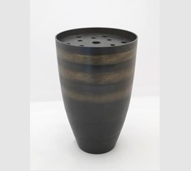 砂張流金文花瓶